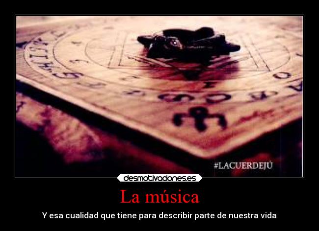 La música -