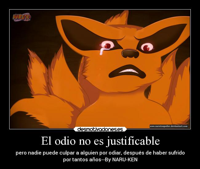 carteles odio naruto desmotivaciones
