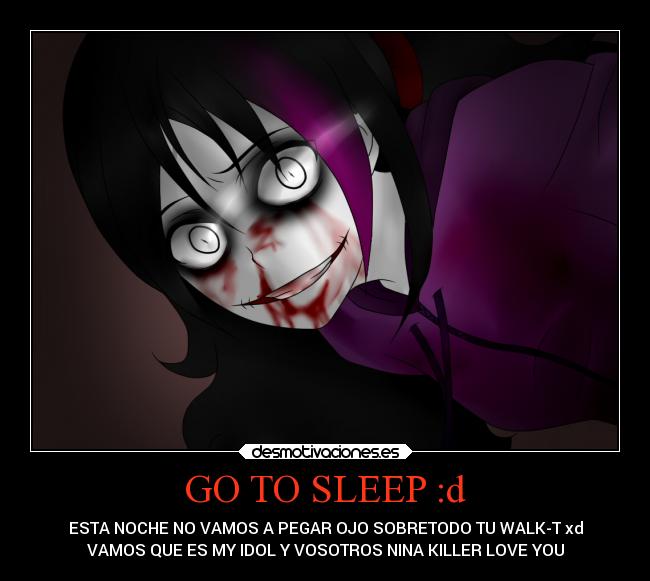 carteles nina killer sonrisa desmotivaciones