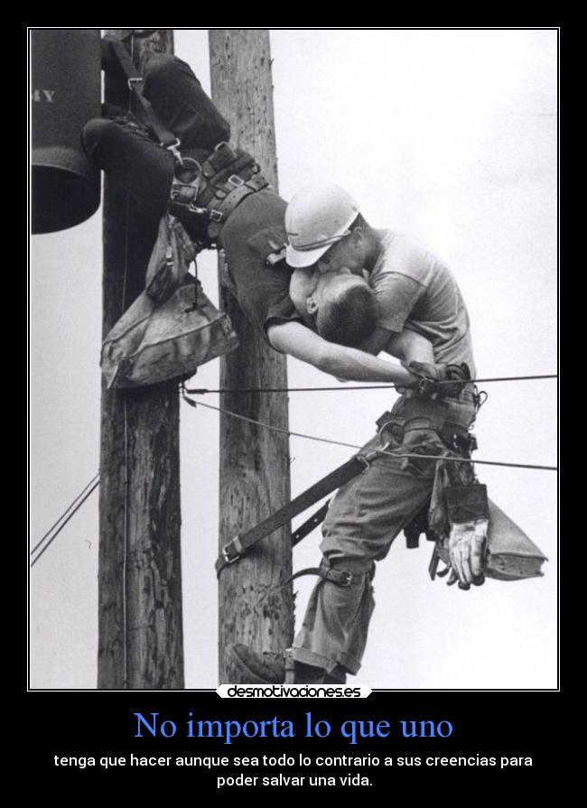 No importa lo que uno - 