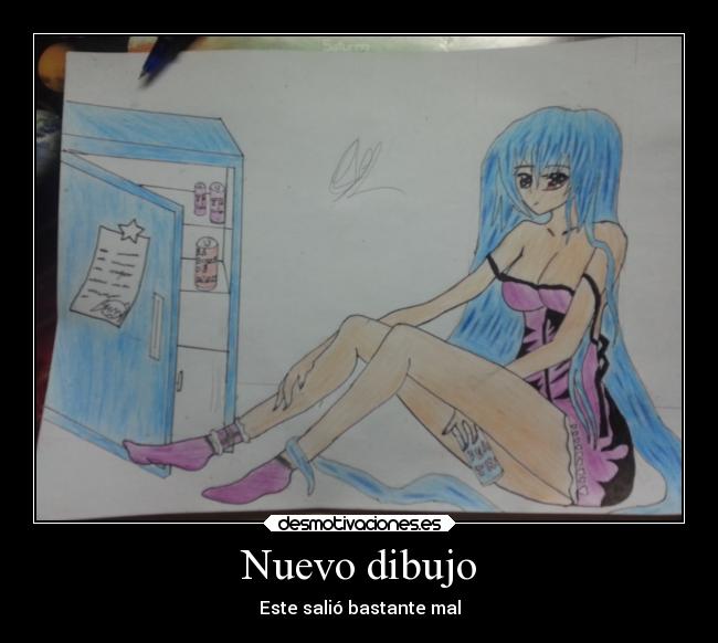 Nuevo dibujo - Este salió bastante mal