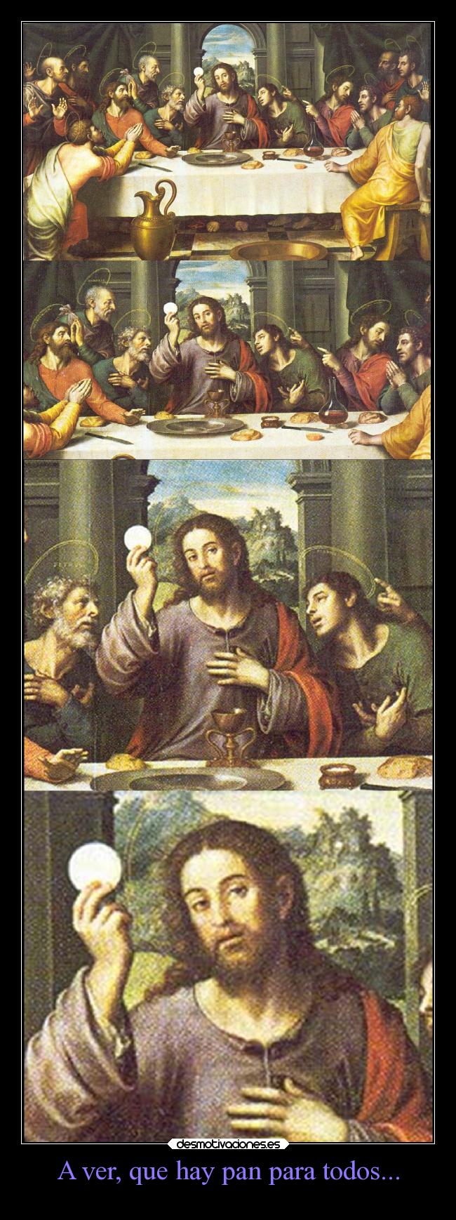 A ver, que hay pan para todos... -