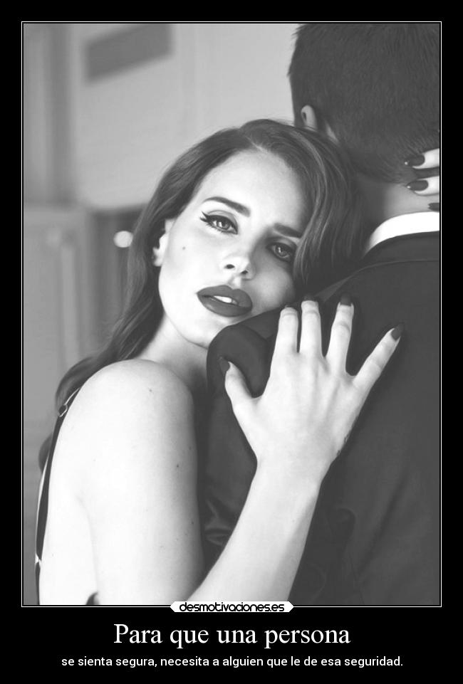 Para que una persona -