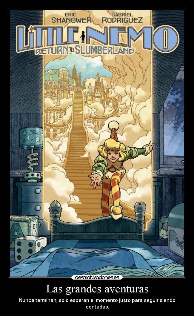 carteles pequeno nemo desmotivaciones