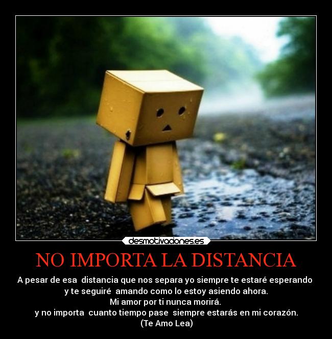 carteles distancia amor lejos desmotivaciones
