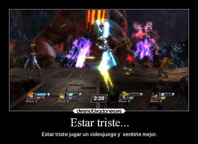 Estar triste... - 