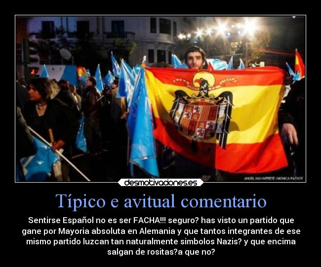 Típico e avitual comentario - 