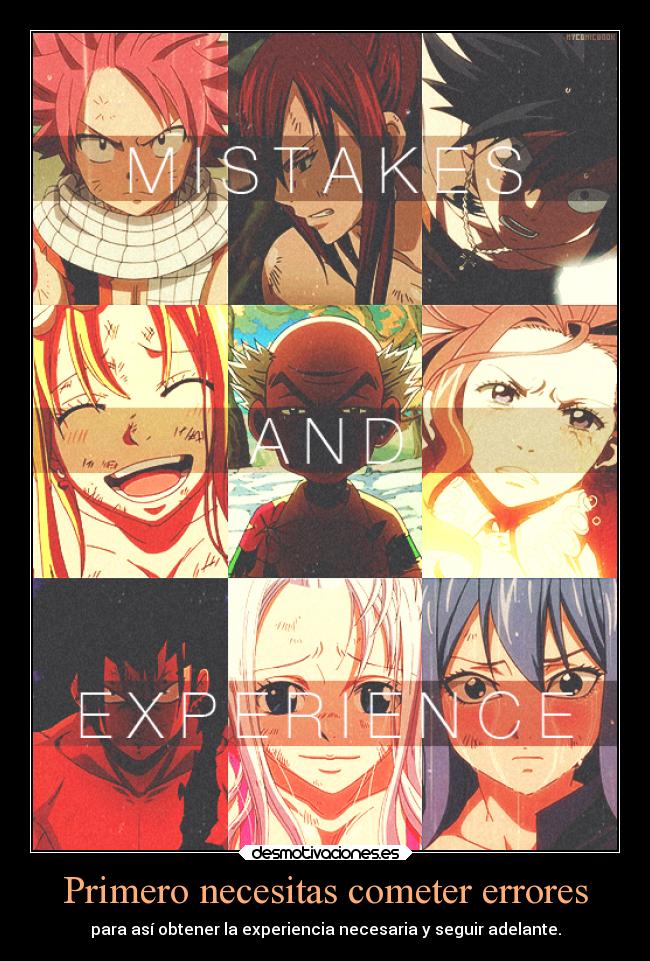 carteles fairy tail clandominadores ejercitodemar desmotivaciones