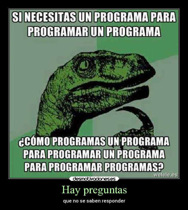 Hay preguntas -