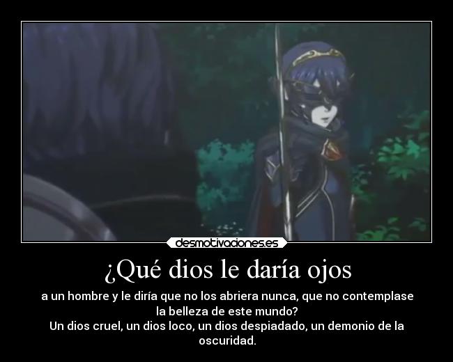 carteles dios lucina enmascarada chrom fire emblem dios cruel ojos elesteva mis hijas llamaran asuna lucina desmotivaciones