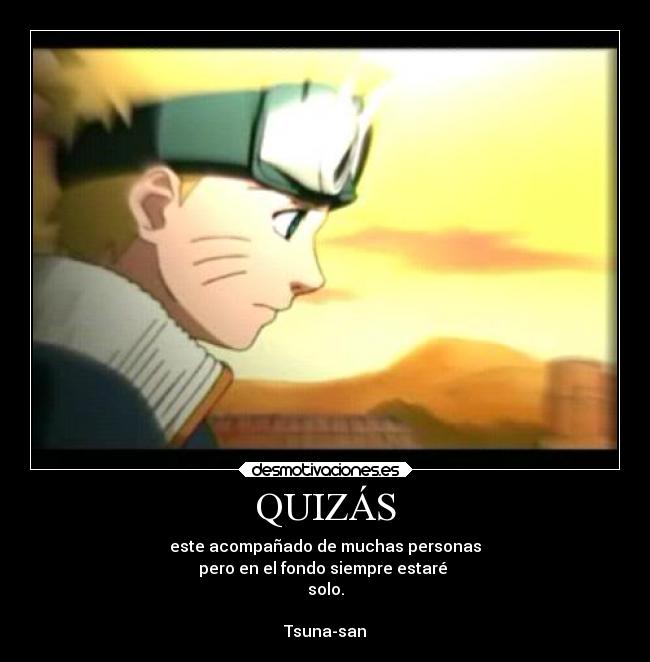 carteles anime soledad desmotivaciones