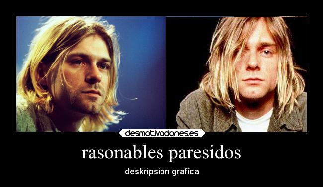 rasonables paresidos - deskripsion grafíca