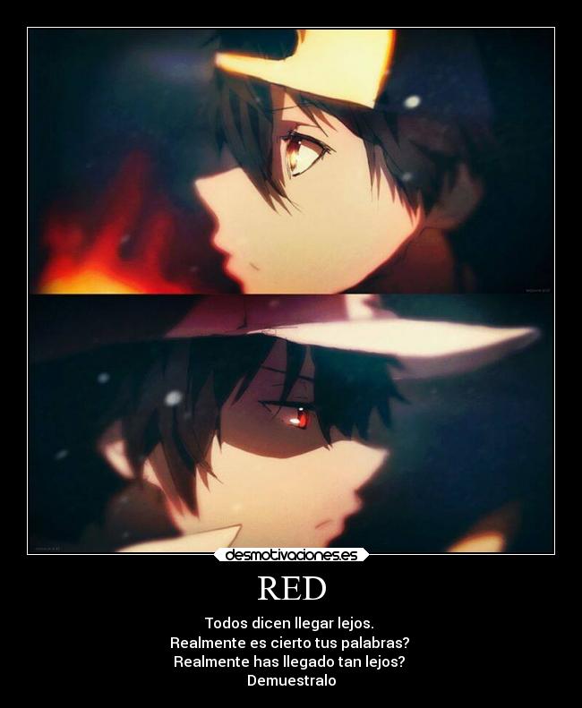 carteles red solo mirada podia ver reto hacia gold pokemon juego manga desmotivaciones