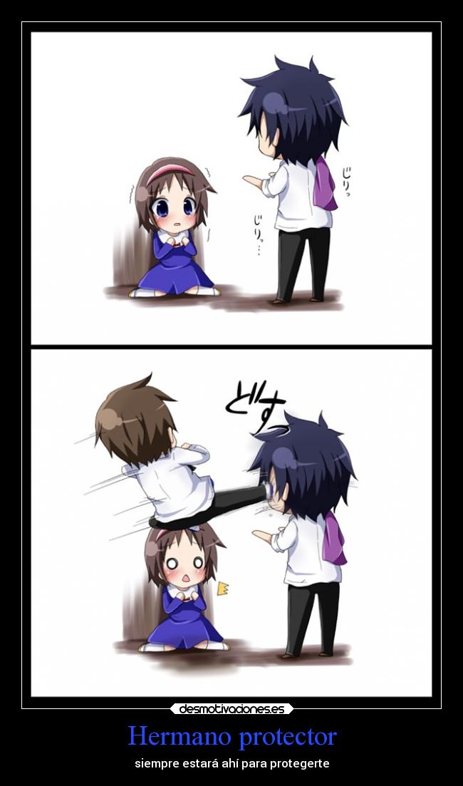 Hermano protector - siempre estará ahí para protegerte