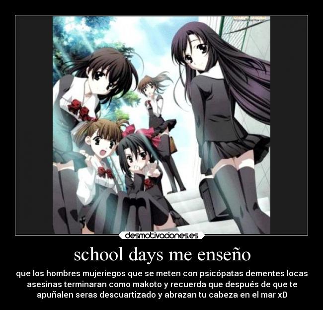 school days me enseño - 