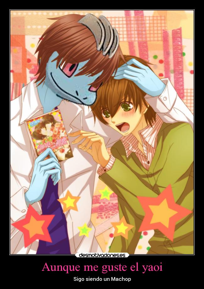 Aunque me guste el yaoi - Sigo siendo un Machop