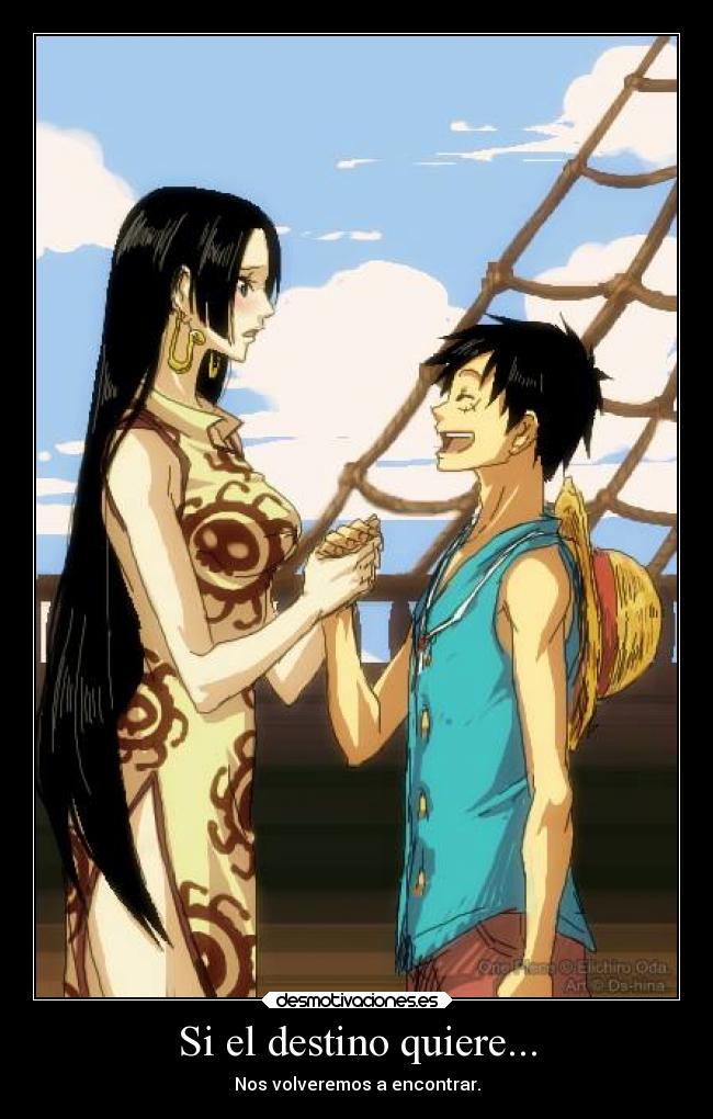 Si el destino quiere... - Nos volveremos a encontrar.