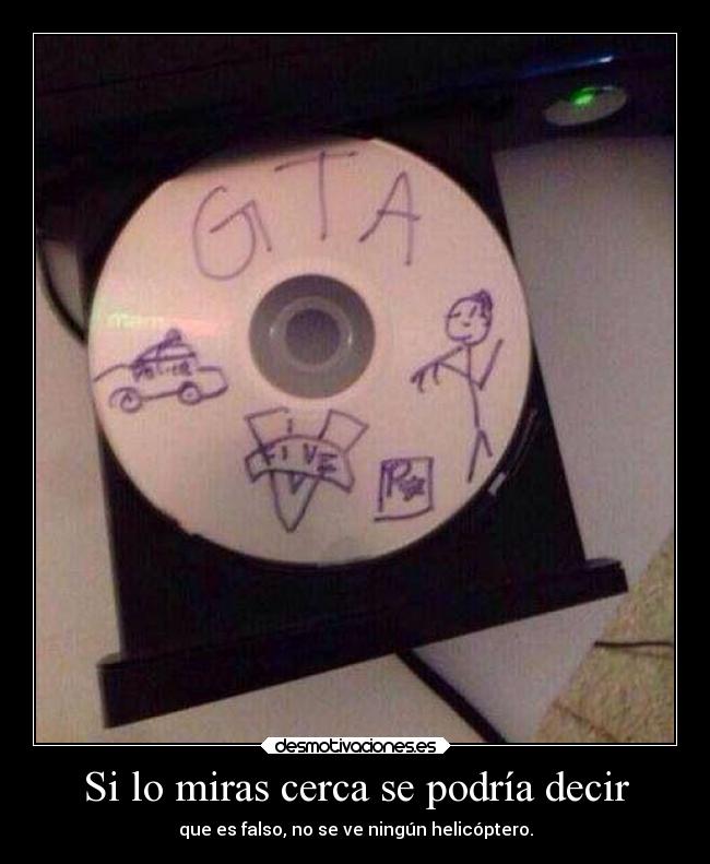 Si lo miras cerca se podría decir -