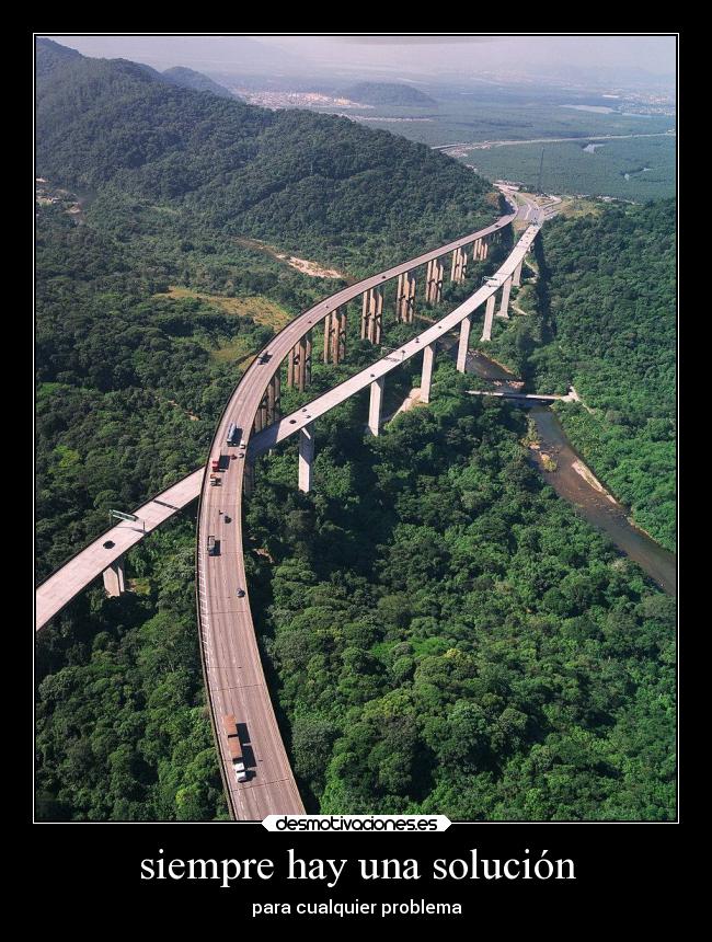 siempre hay una solución -
