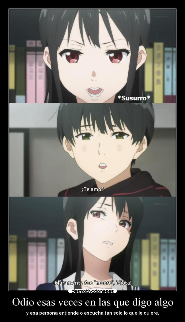 carteles odio kyoukai kanata harukaze anime gotian raptorhunters kirch theinmortals desmotivaciones