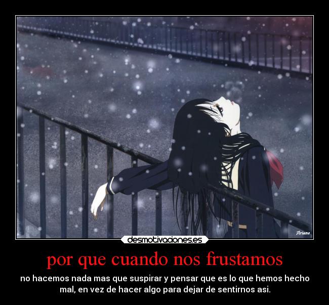 por que cuando nos frustamos - 