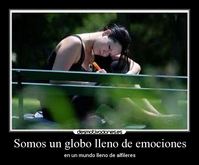 Somos un globo lleno de emociones - 