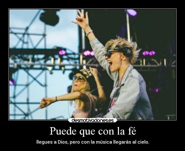 Puede que con la fé - 