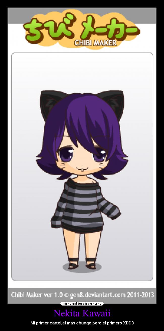 Nekita Kawaii - Mi primer cartel,el mas chungo pero el primero XDDD