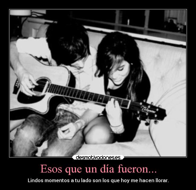 Esos que un día fueron... - 