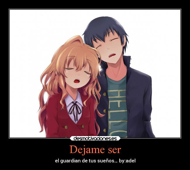 Dejame ser - el guardian de tus sueños… by:adel