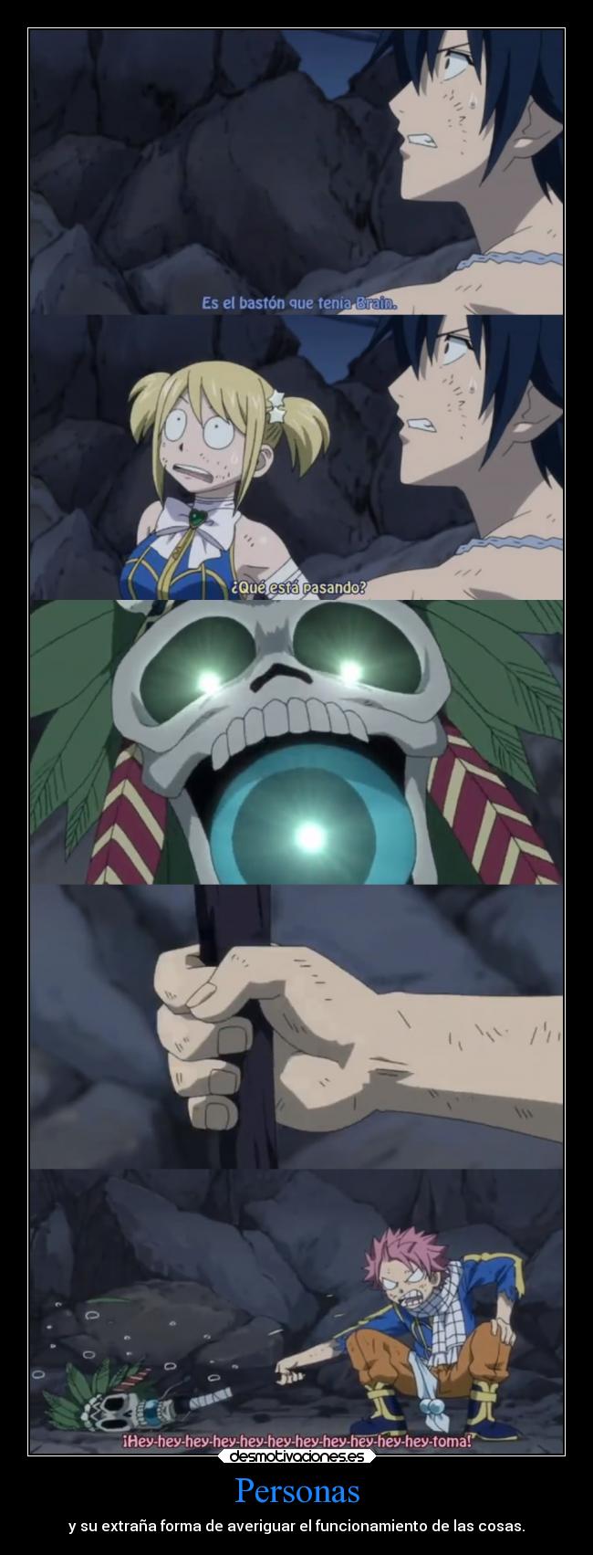 carteles fairy tail natsu clandominadores ejercitodemar desmotivaciones