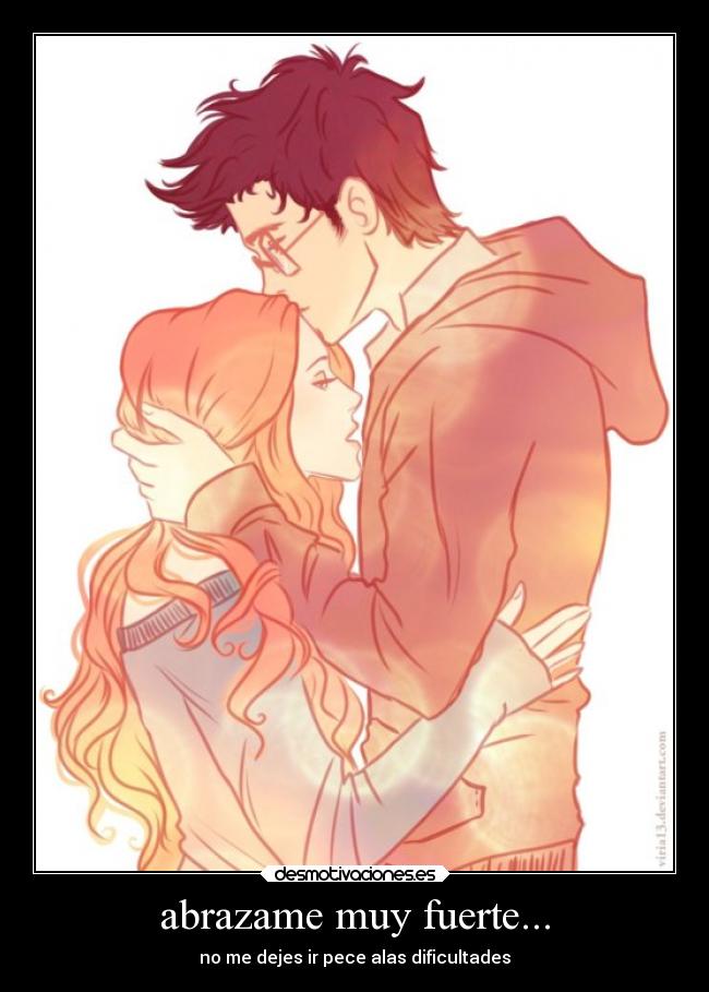abrazame muy fuerte... -