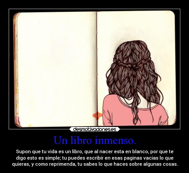 carteles libro inmenso desmotivaciones