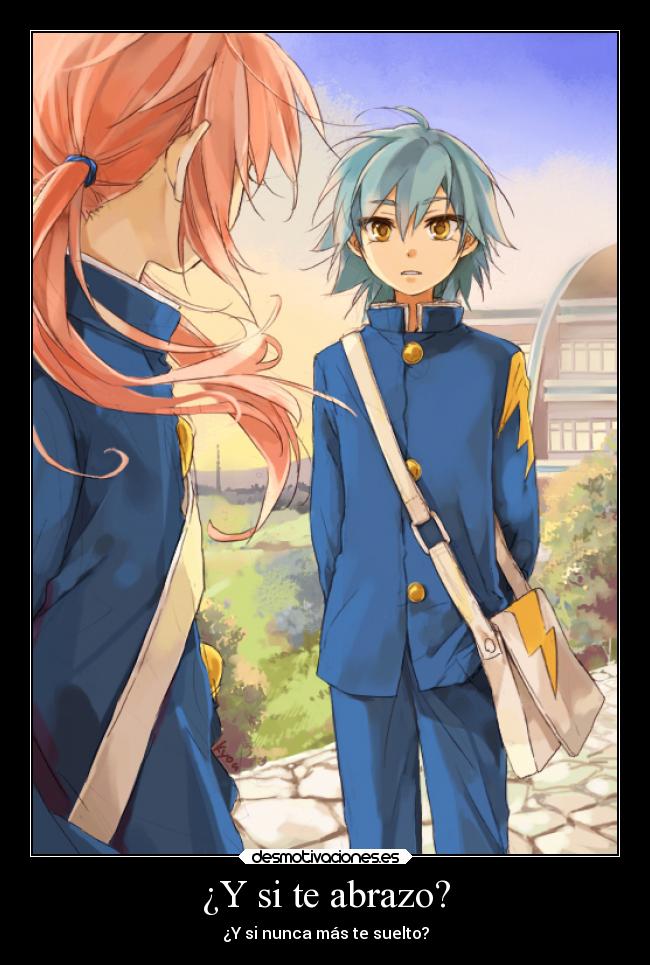 ¿Y si te abrazo? -