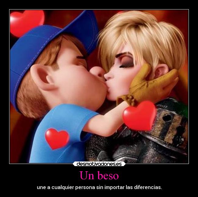 Un beso -