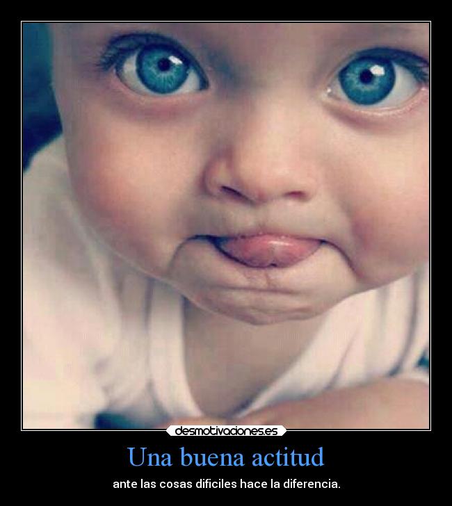 Una buena actitud - 