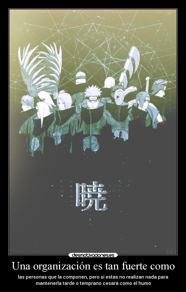 carteles desmotivaciones anime naruto akatsuki pain desmotivaciones