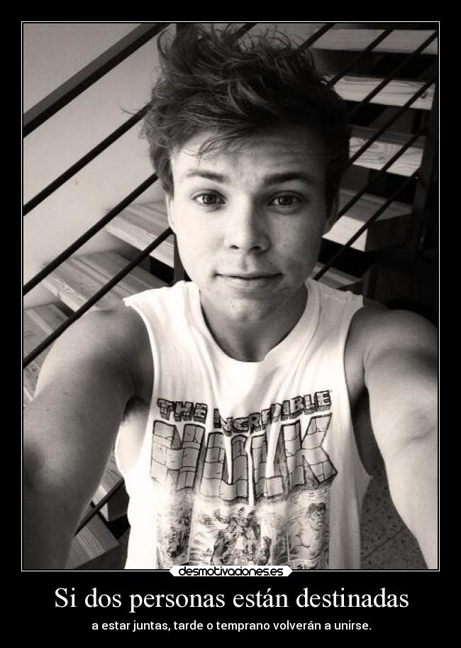 Si dos personas están destinadas - a estar juntas, tarde o temprano volverán a unirse.
