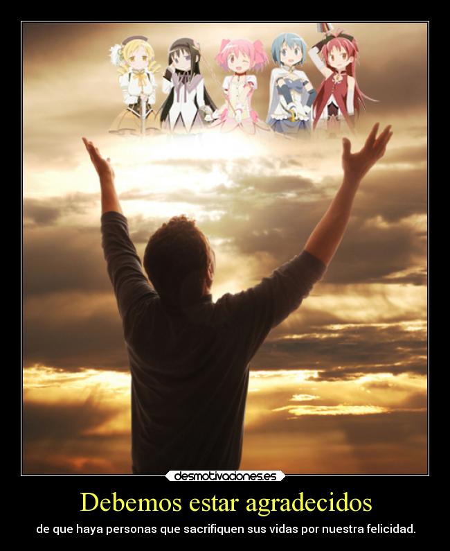 carteles humor darkbutterfly anime mahou shoujo madoka magica kirch clandominadores equisde desmotivaciones