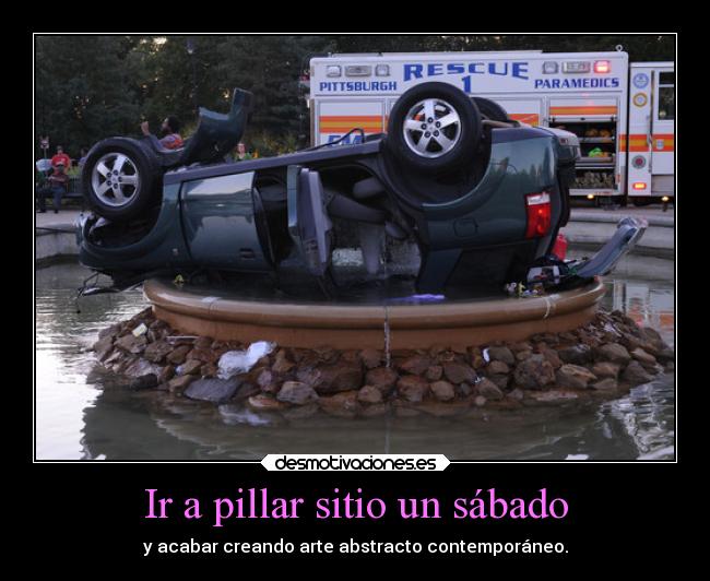 carteles valgo para esto humor coches accidente trafico ejercitodemar desmotivaciones