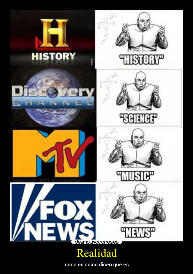 Realidad - nada es como dicen que es