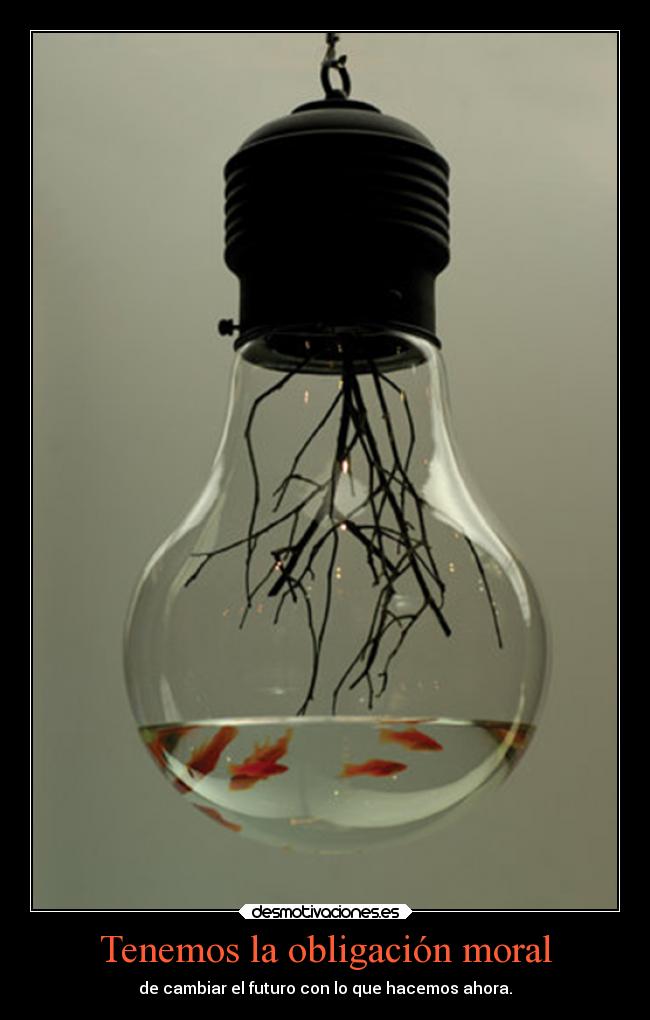 Tenemos la obligación moral - 