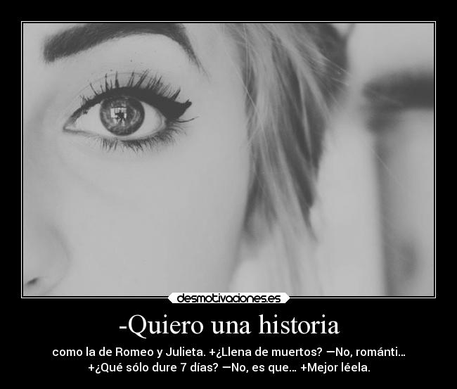 -Quiero una historia - 