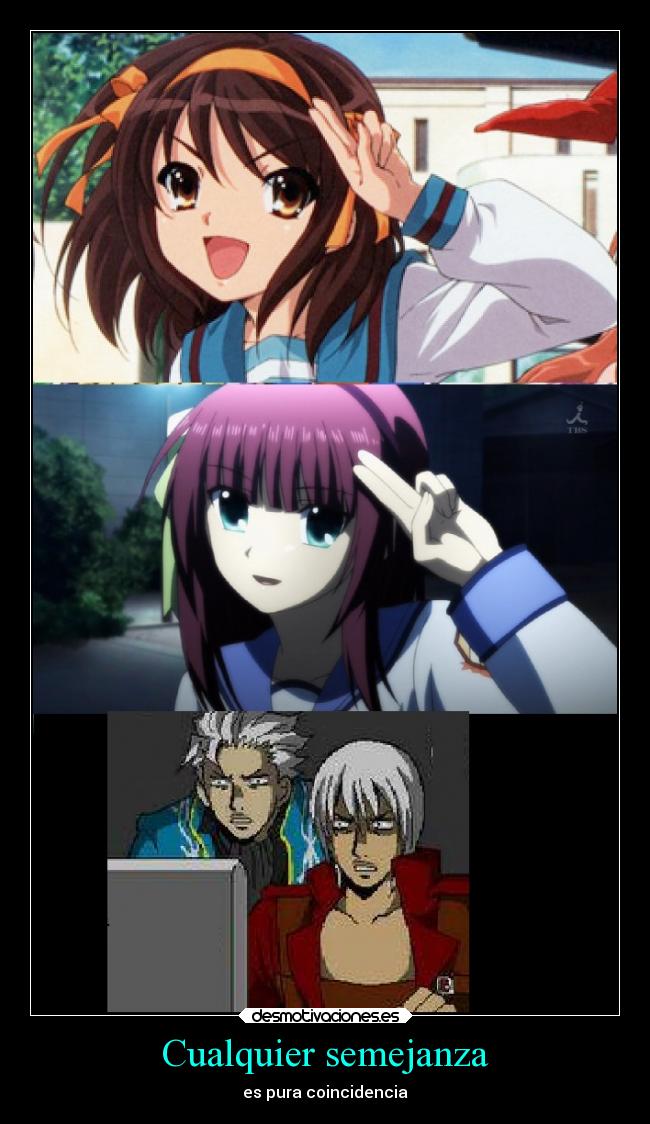 Cualquier semejanza -