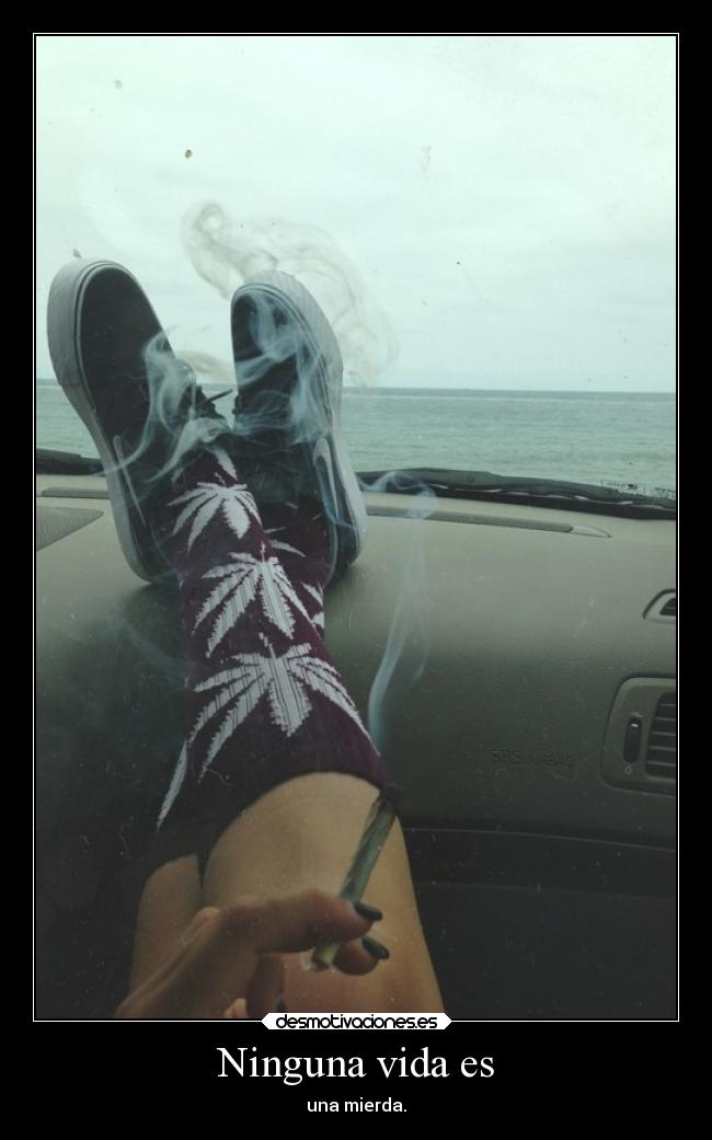 Ninguna vida es - una mierda.