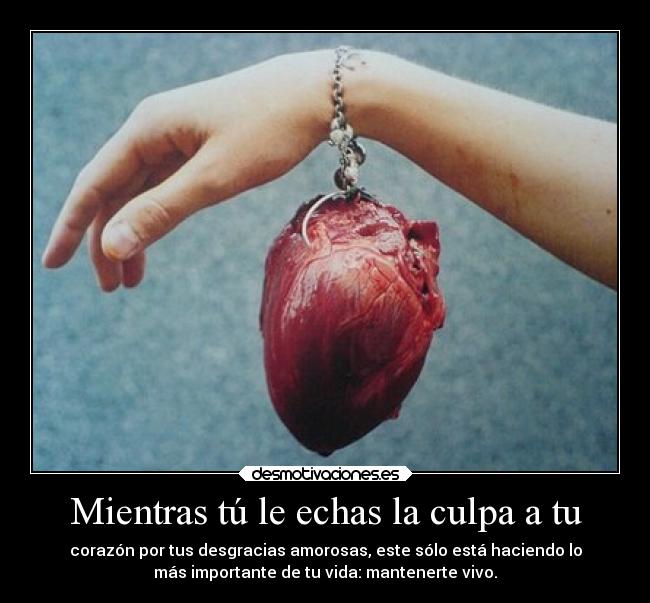 carteles desmotivaciones corazon heart desgracias amorosas desmotivaciones