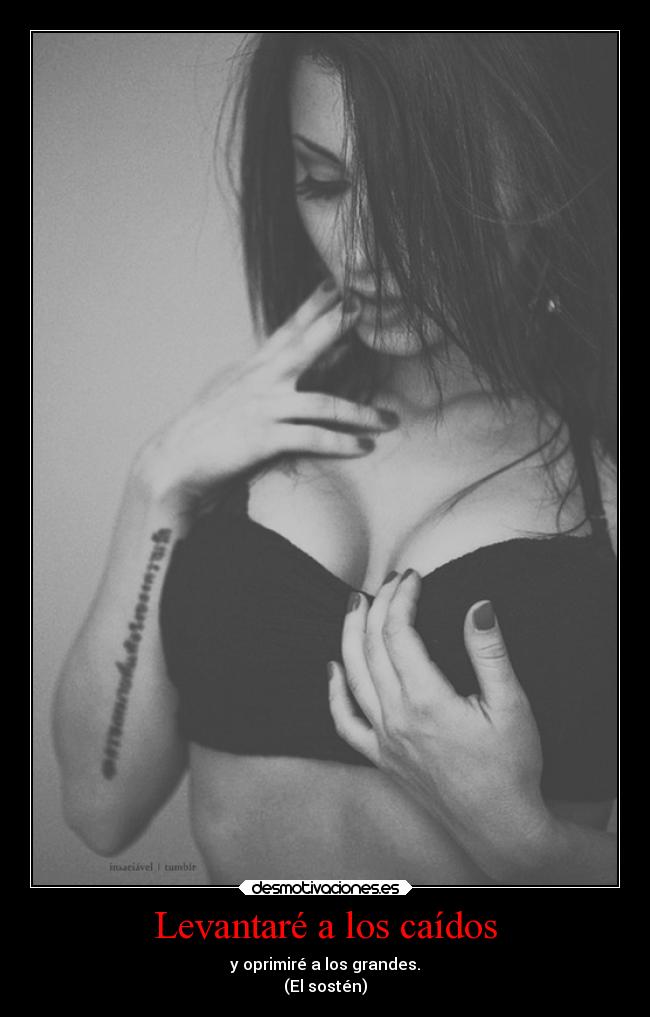 carteles sujetador pues eso tetas tetas seais salidos salidas desmotivaciones