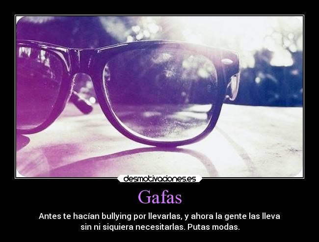 Gafas -