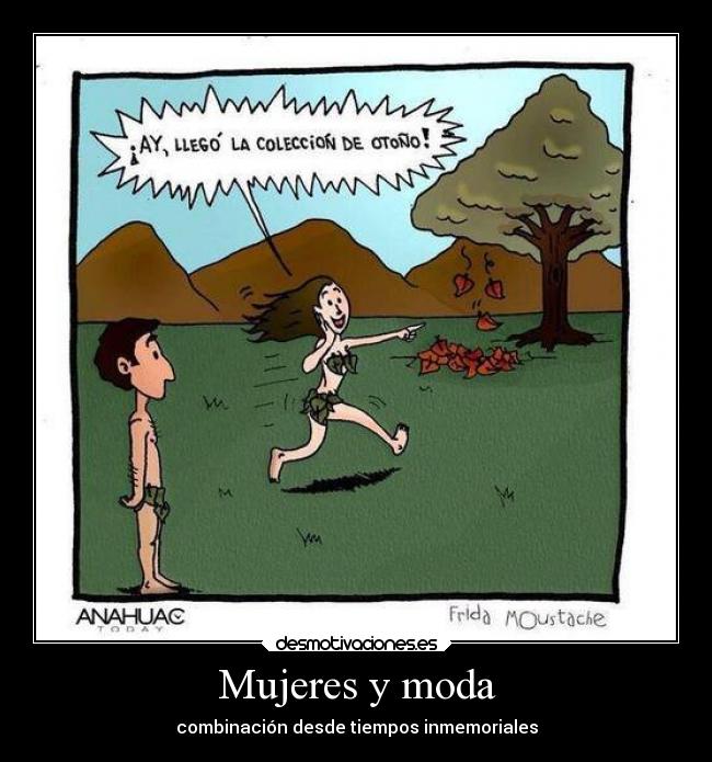Mujeres y moda -
