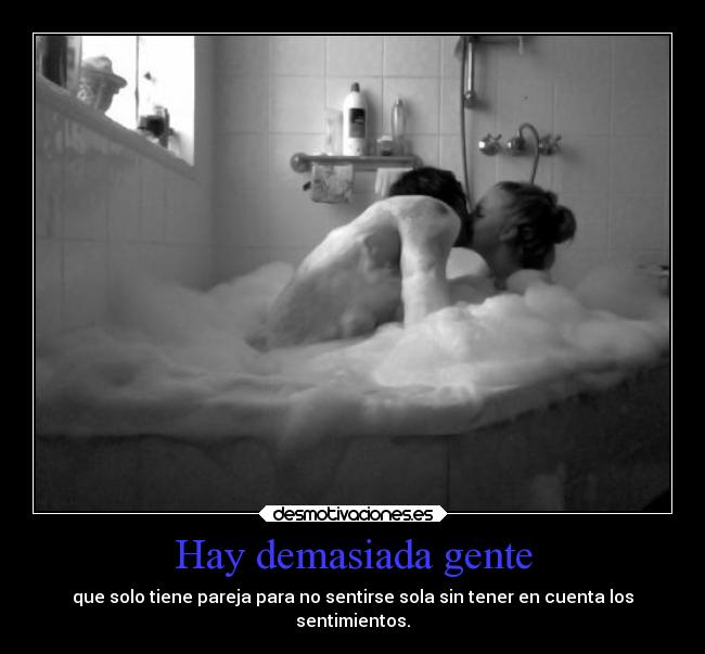 Hay demasiada gente -